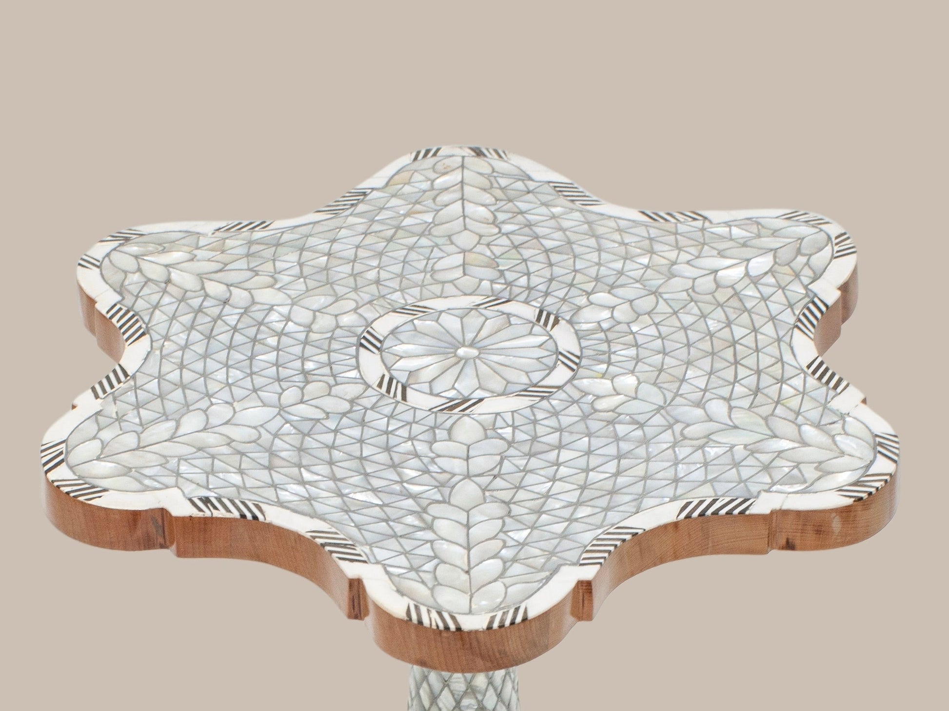 Side Table - Covered Mother Pearl