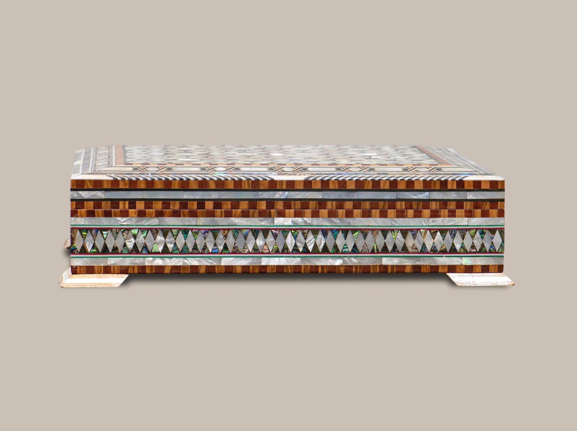 Square Jewelry Box - Mother Pearl