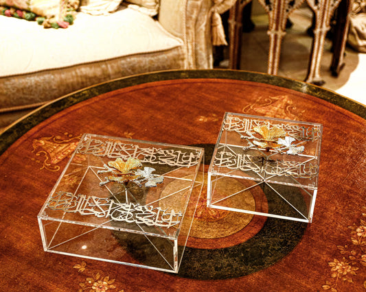 Acrylic Serving Box Set