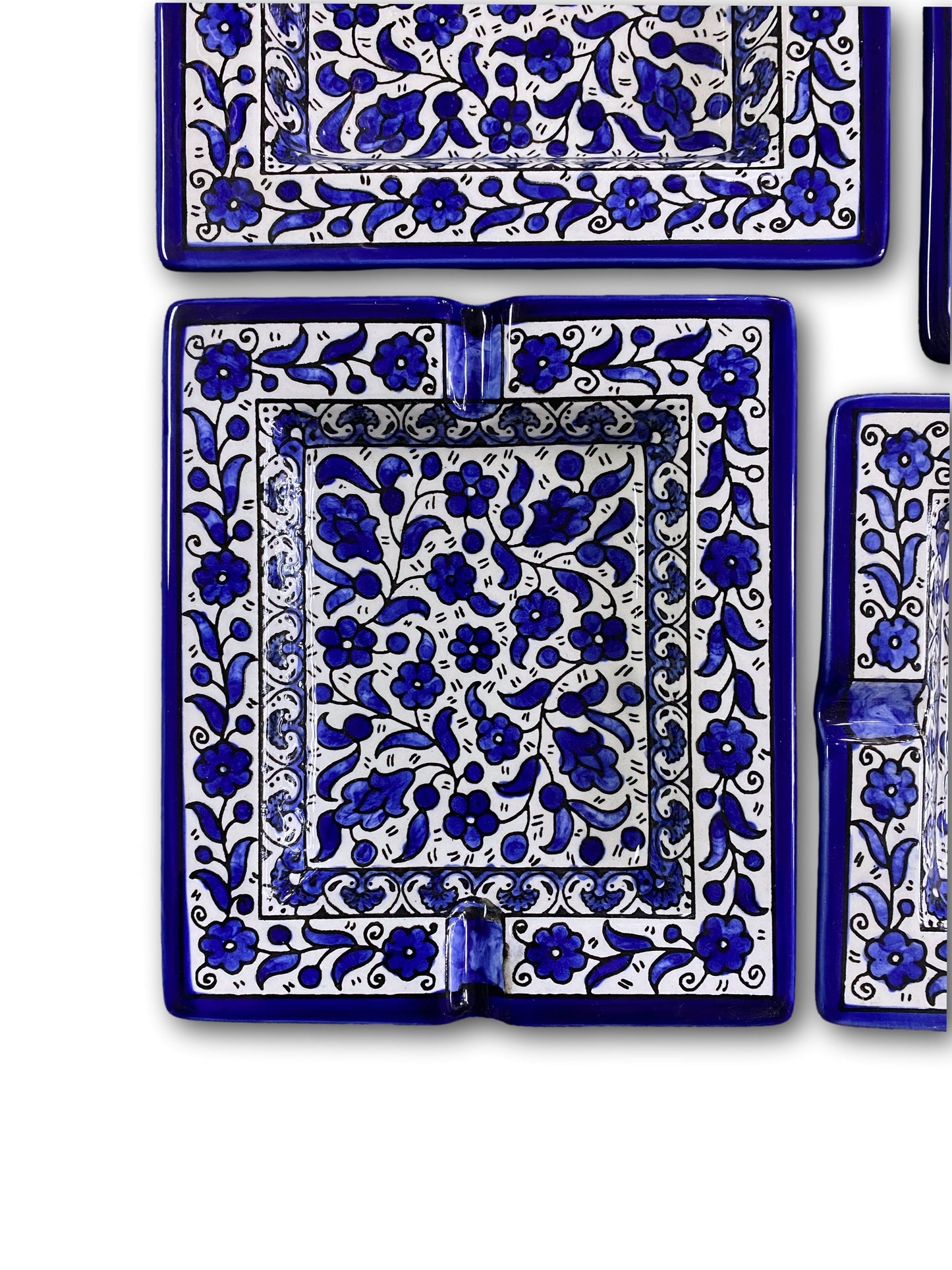 Ashtray Set - Blue