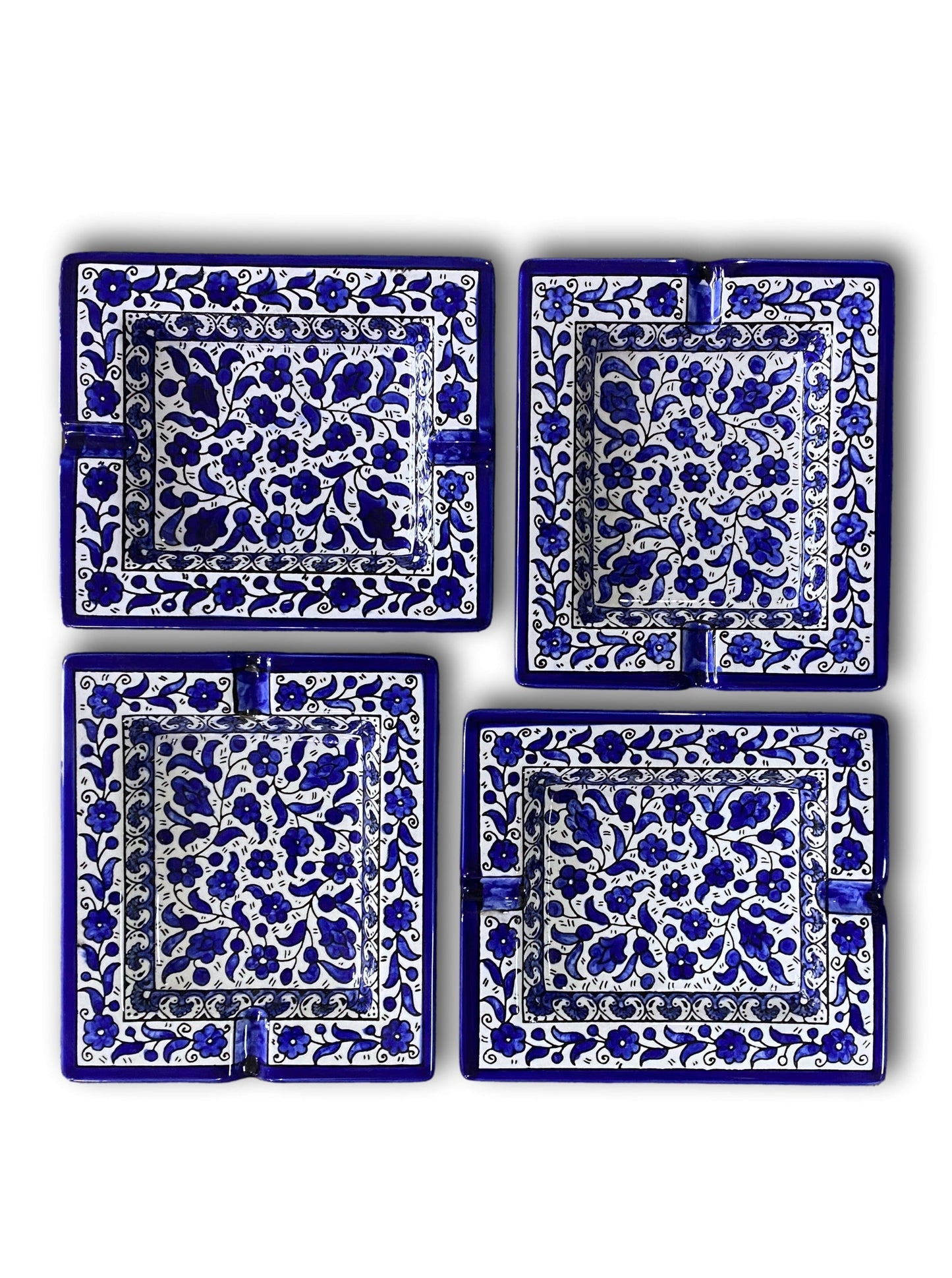 Ashtray Set - Blue