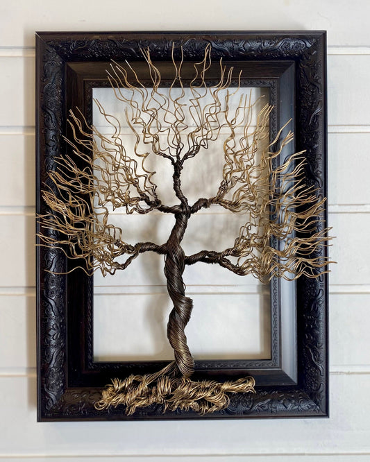 Copper Tree on Frame 3