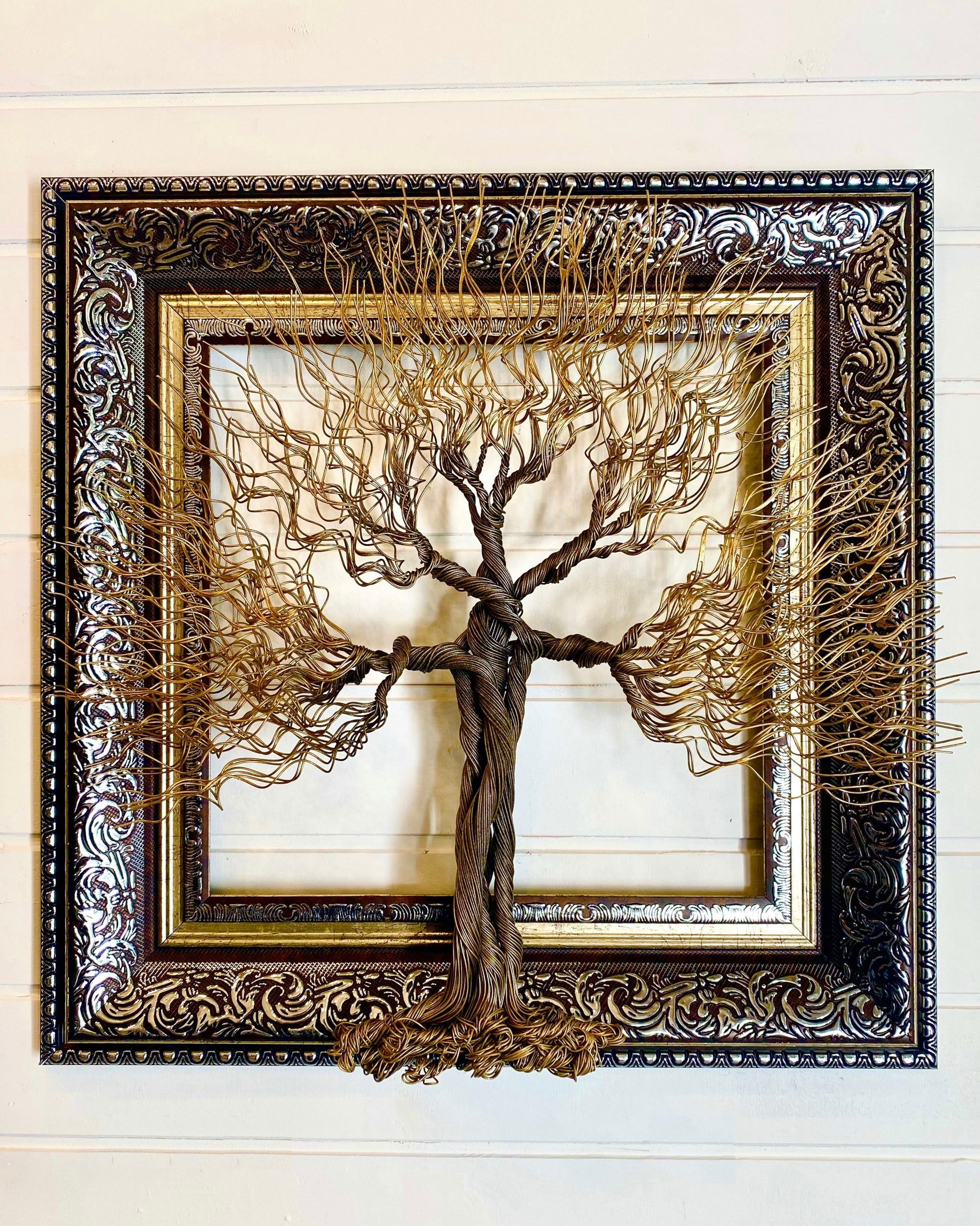 Copper Tree on Frame 4