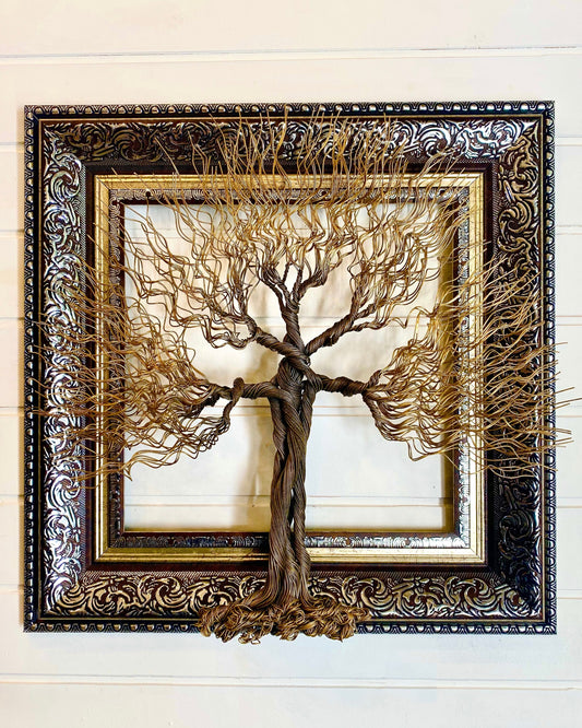 Copper Tree on Frame 4