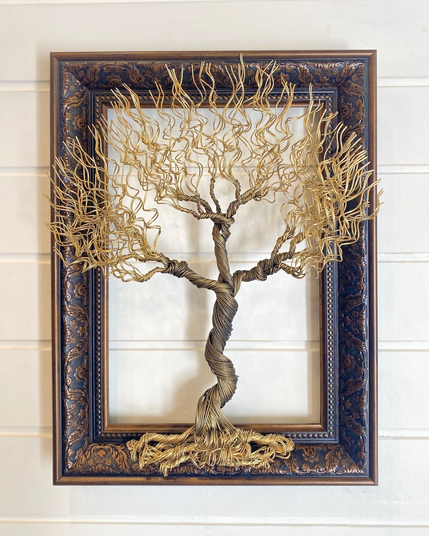Copper Tree on Frame 5