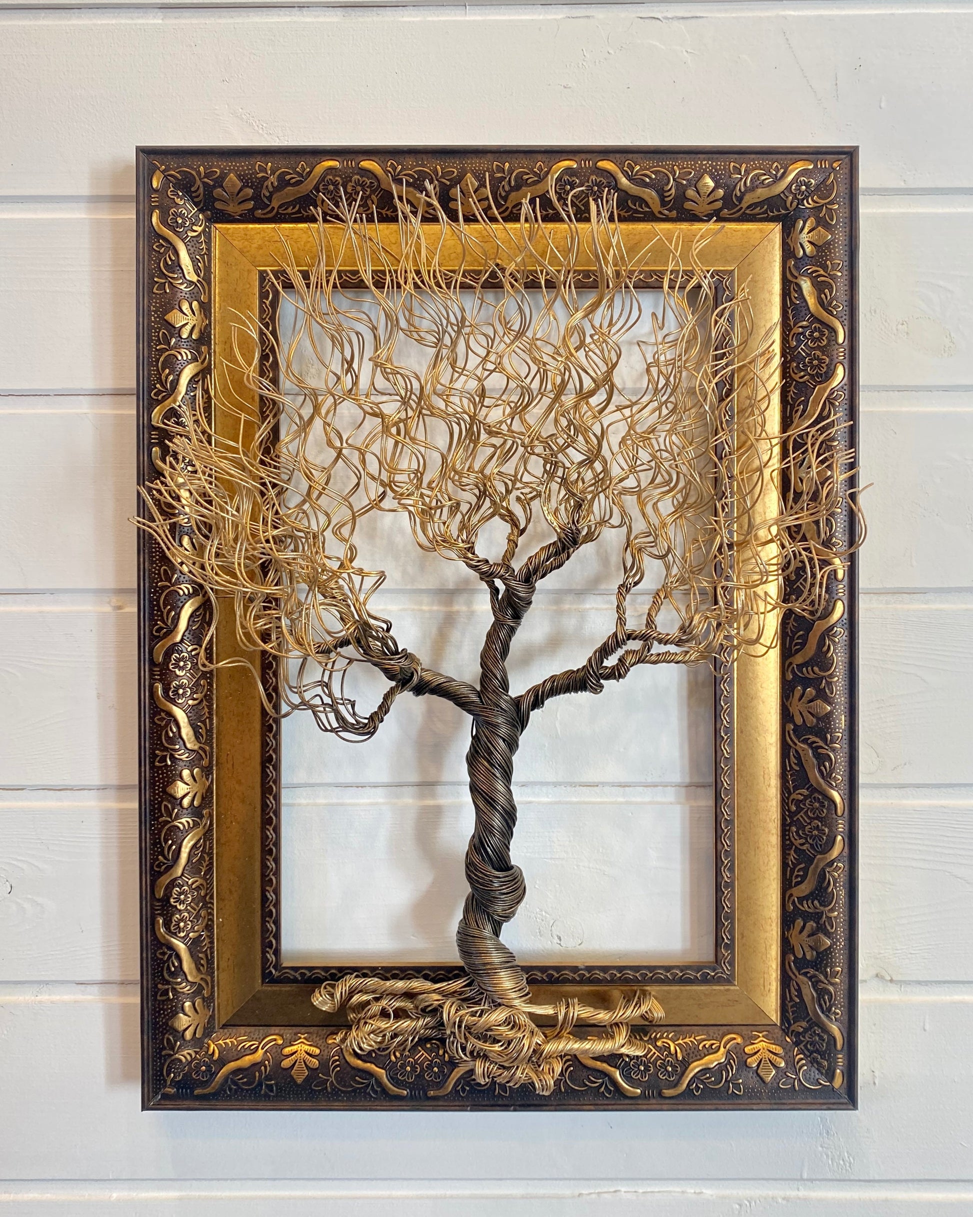 Copper Tree on Frame 7