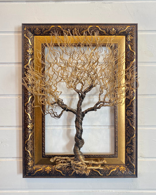 Copper Tree on Frame 7