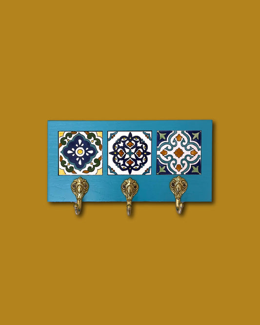 Decorative Key Hangar - Blue