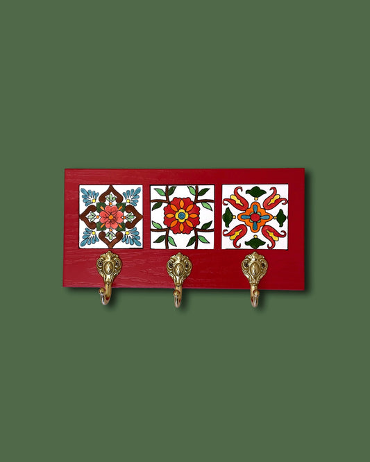 Decorative Key Hangar - Red