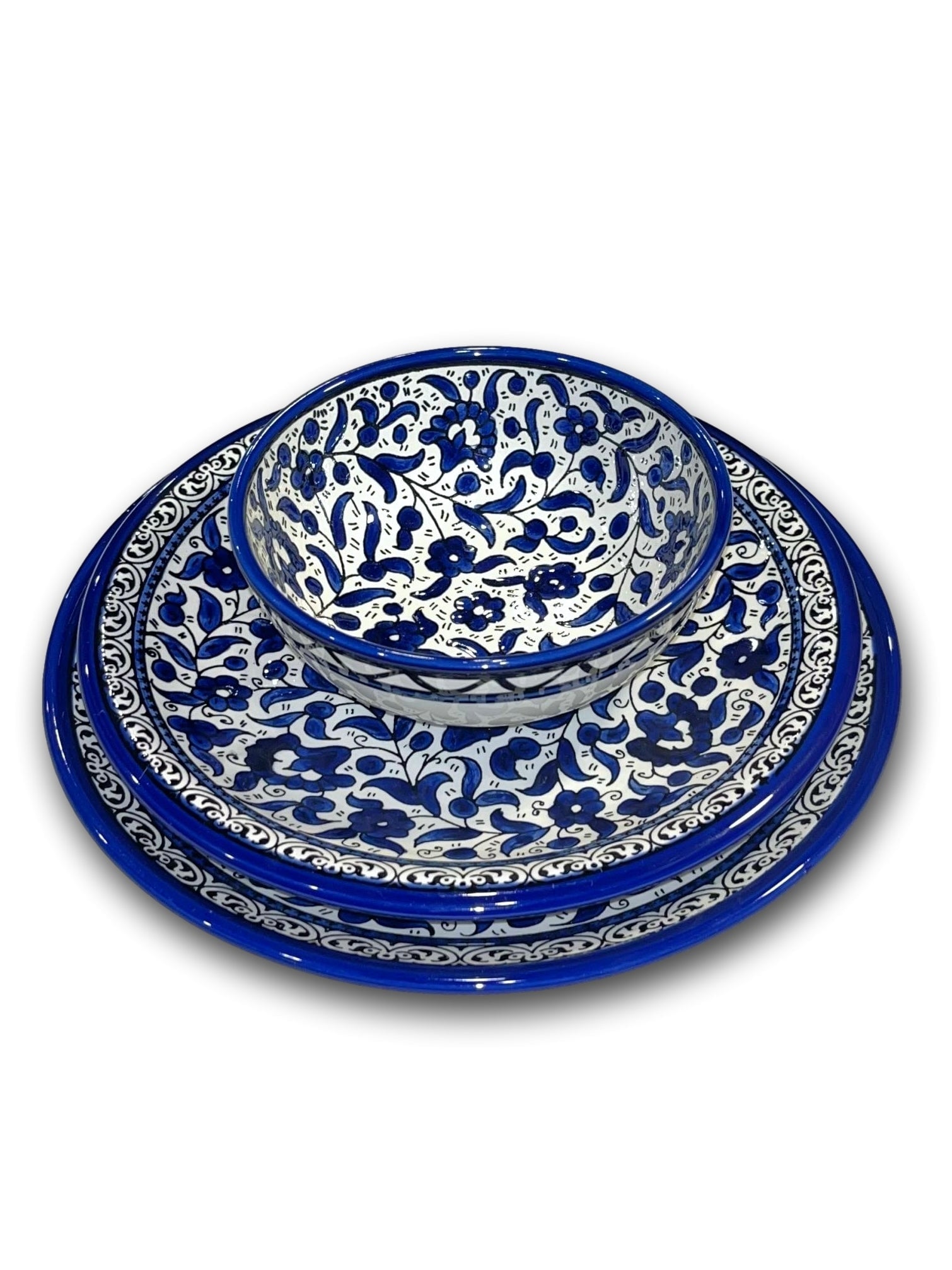 Dinner Plates Set - Blue