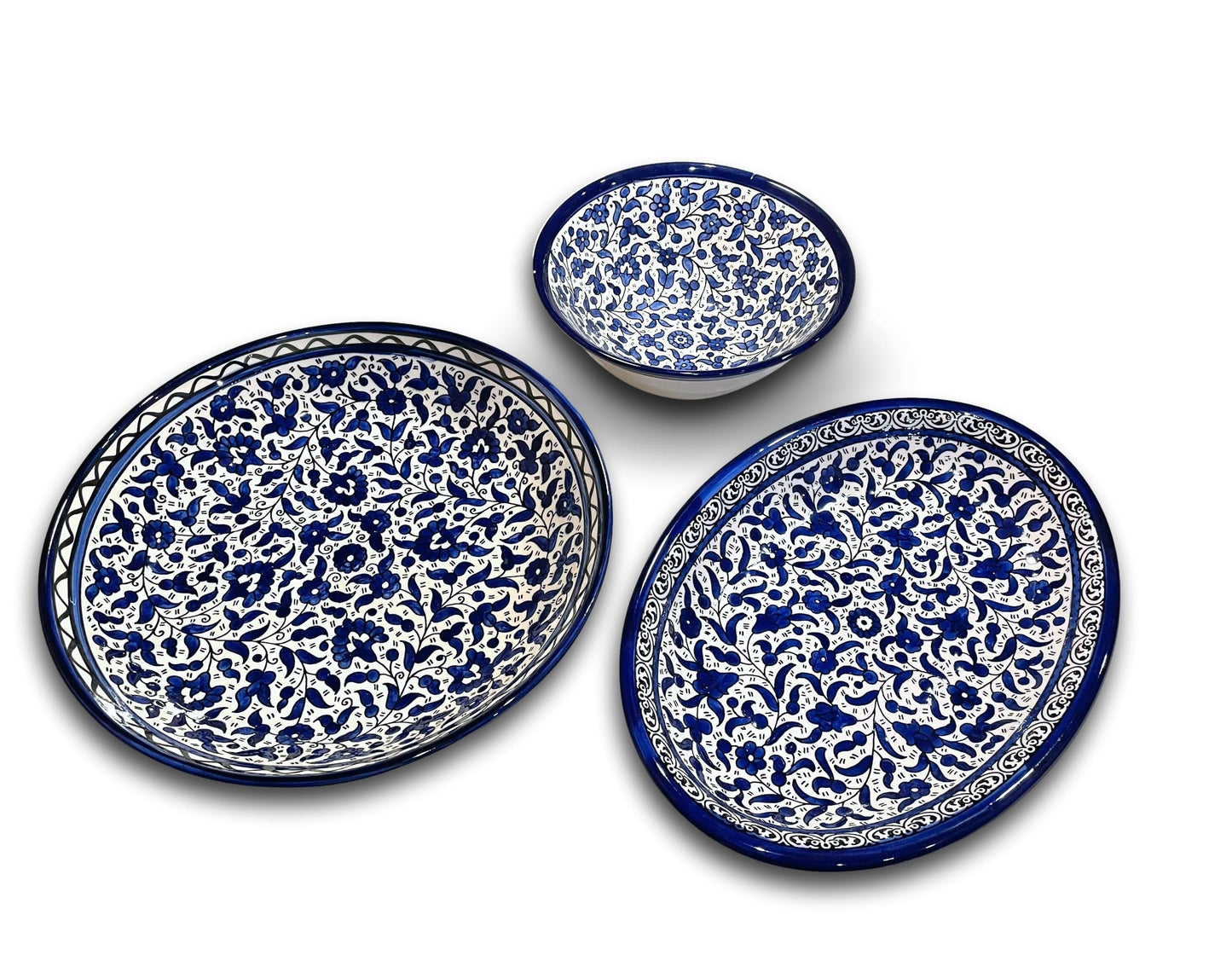 Dinner Set - Blue