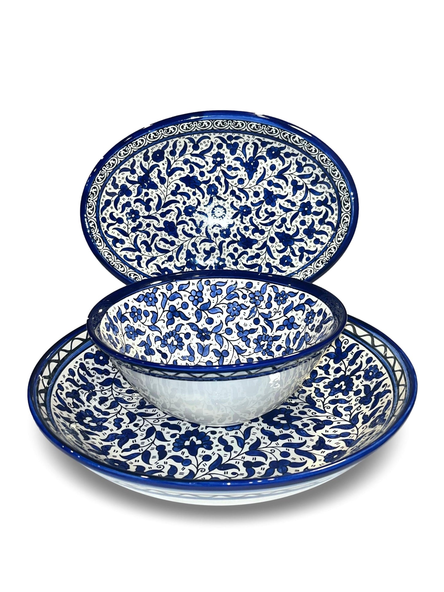 Dinner Set - Blue
