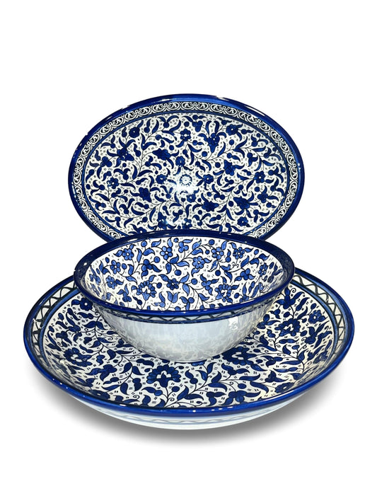 Dinner Set - Blue