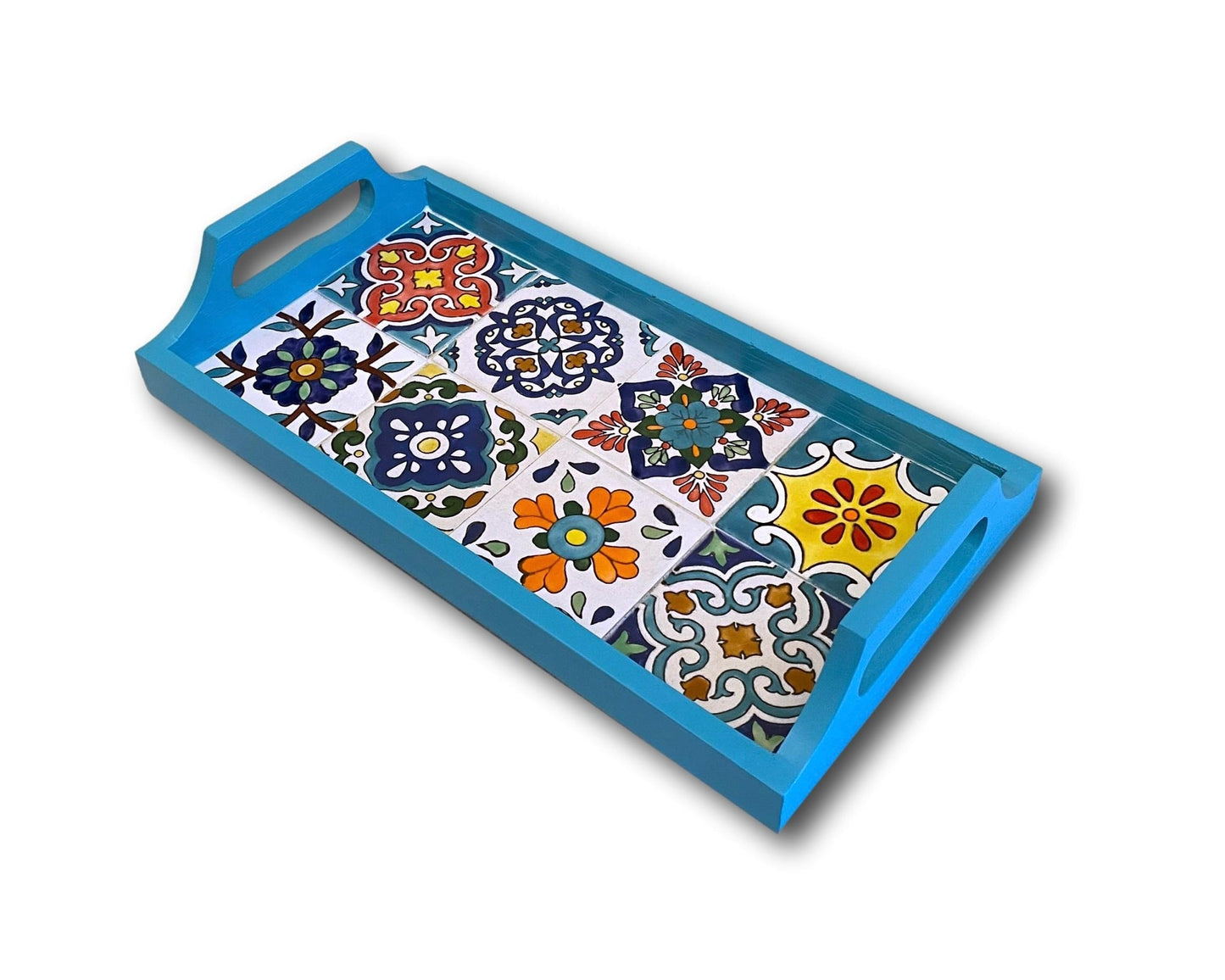 Medium Serving Tray - Blue
