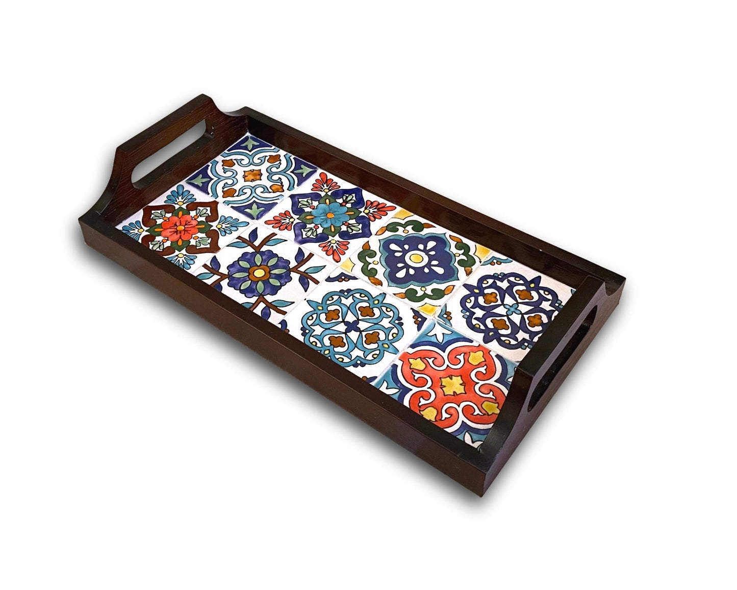 Medium Serving Tray - Brown