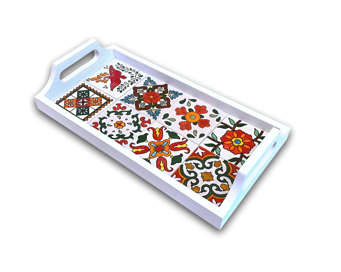 Medium Serving Tray - White