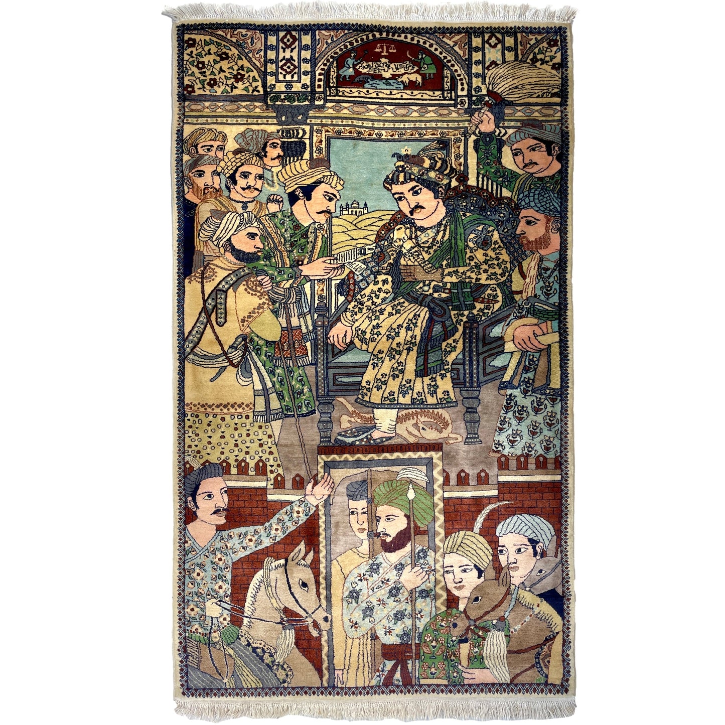 Persain Qum Rug | Wool | 185 x 103 cm