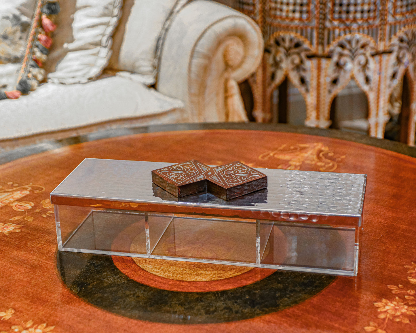 Serving Box 2 - Silver