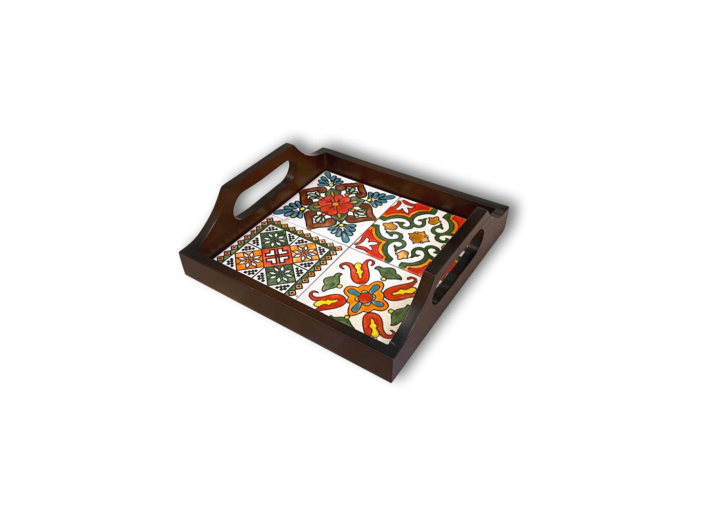 Small Serving Tray Set - Mixed Colored