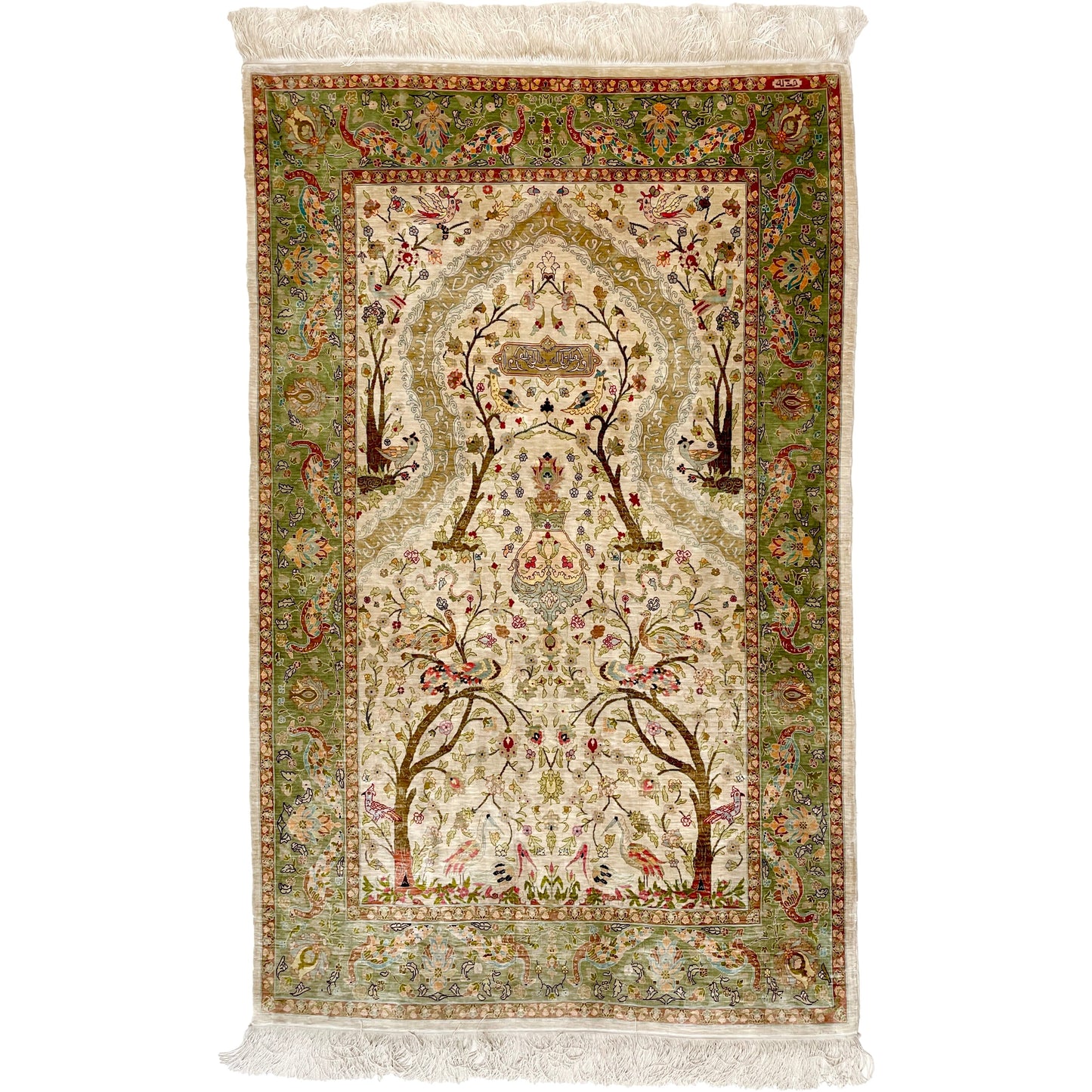 Turkish Hereke Rug | Silk | 177 x 109 cm
