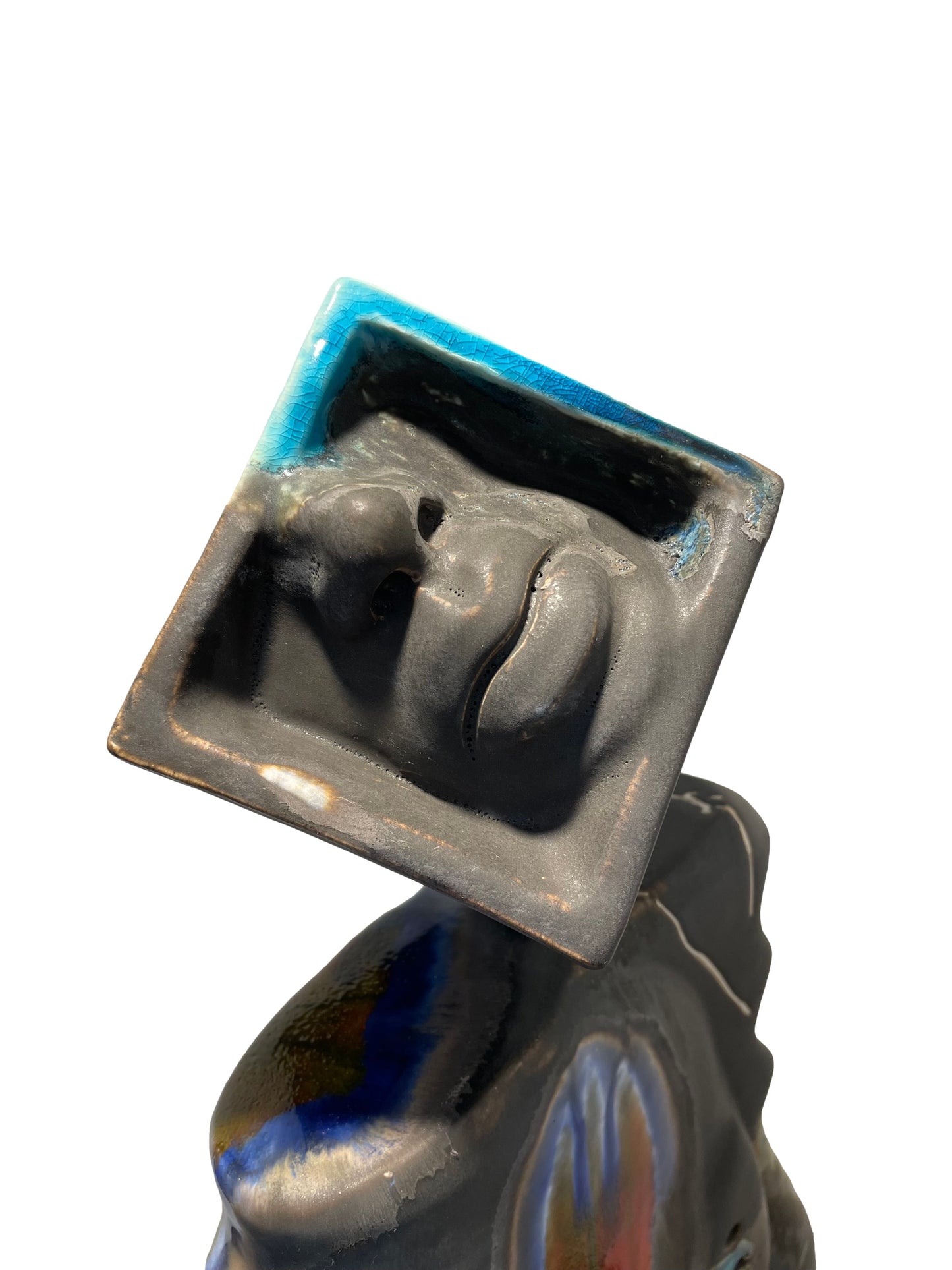Upside Down Head Sculpture