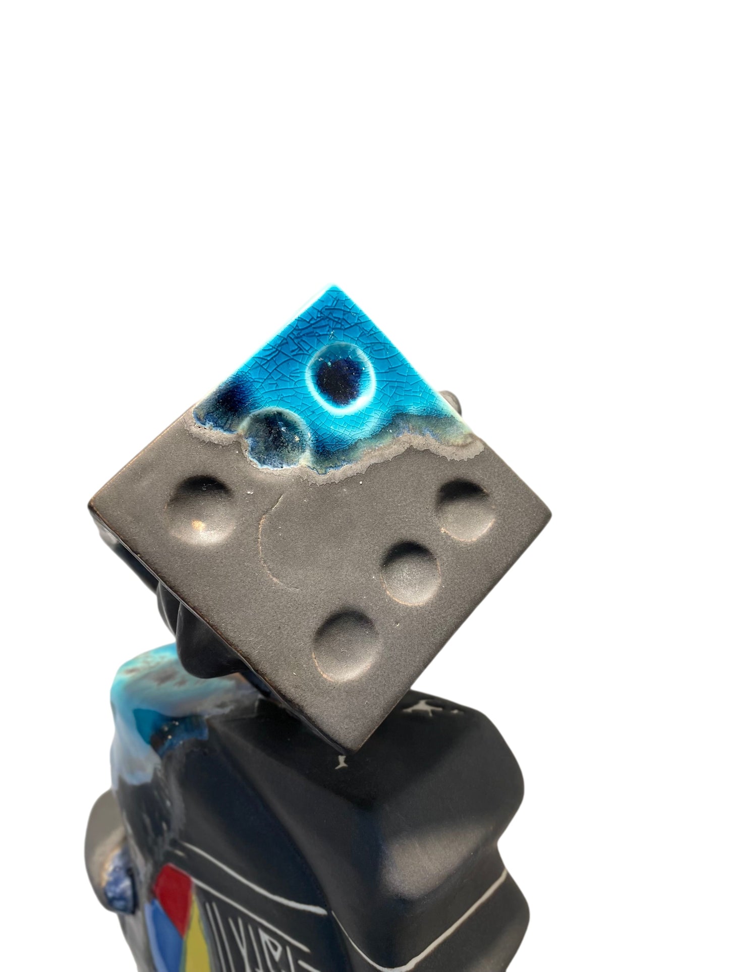Upside Down Head Sculpture
