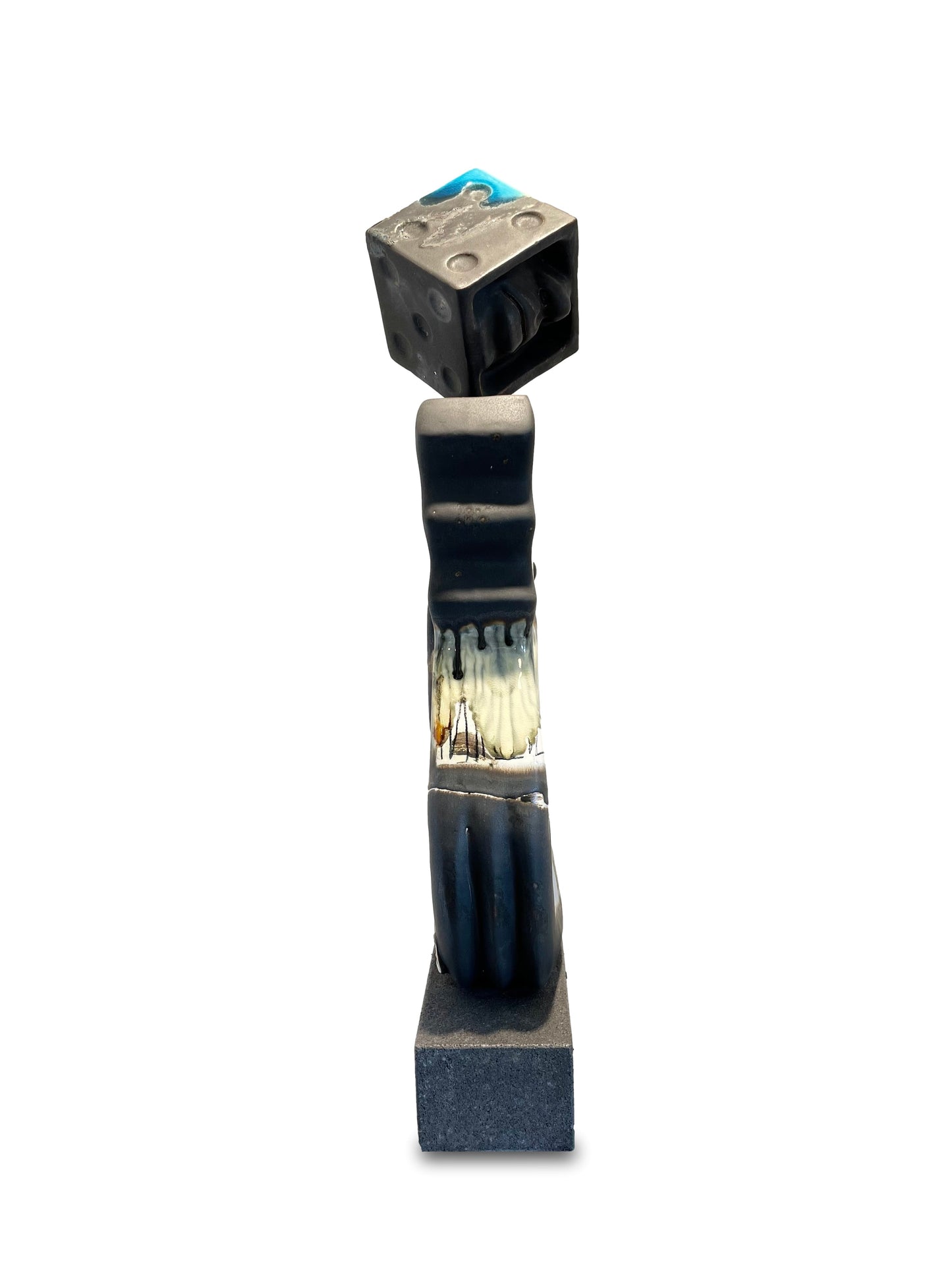 Upside Down Head Sculpture