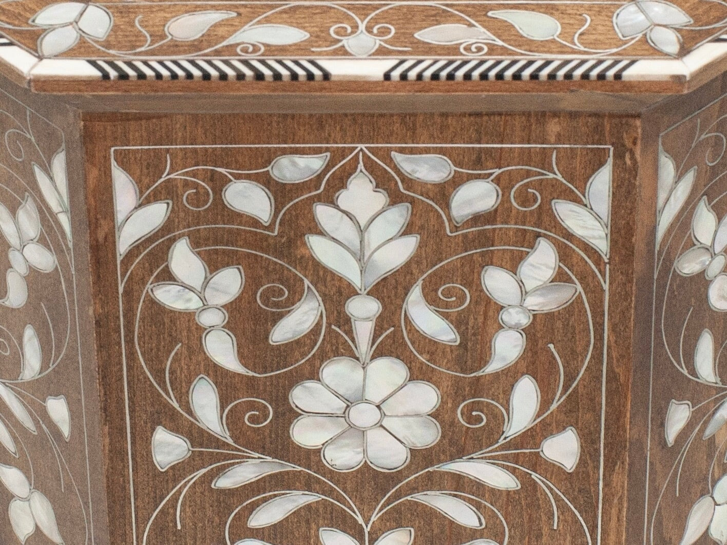 Accent Table - Inlaid with Mother Pearl