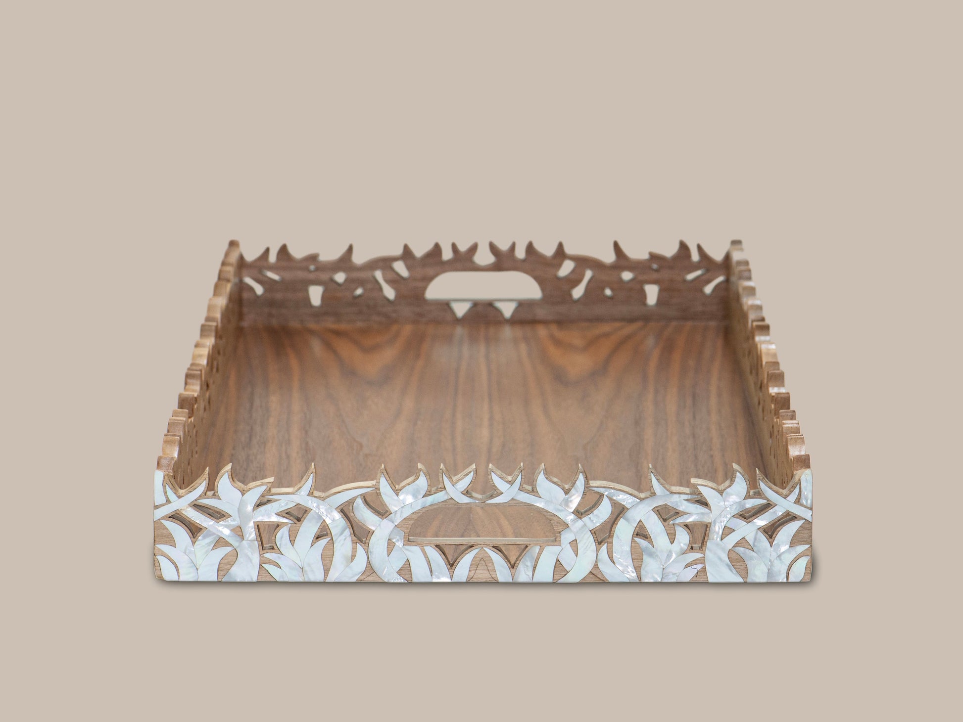 Carved Tray - Mother Pearl