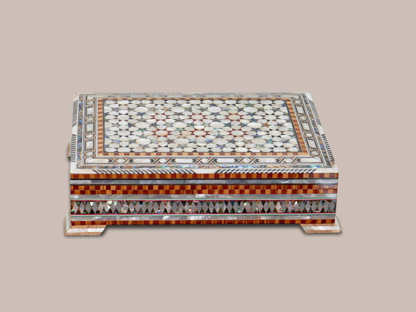 Square Jewelry Box - Mother Pearl