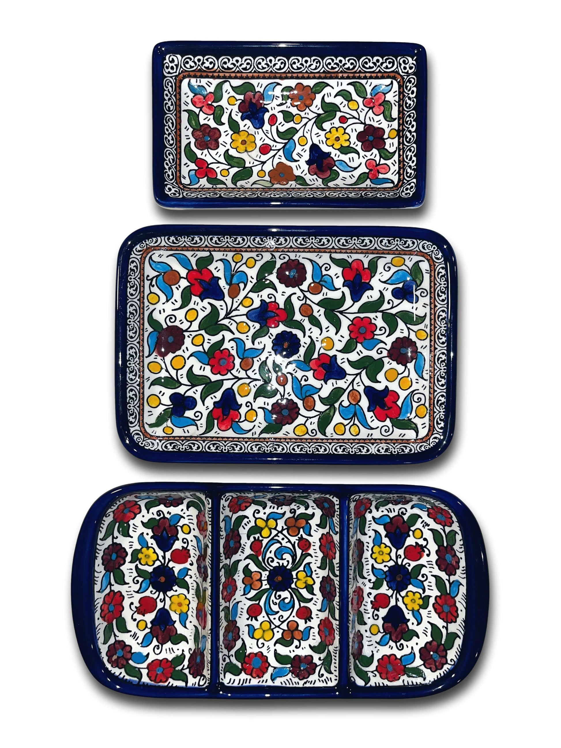 Appetizer Plates Set - Coloured