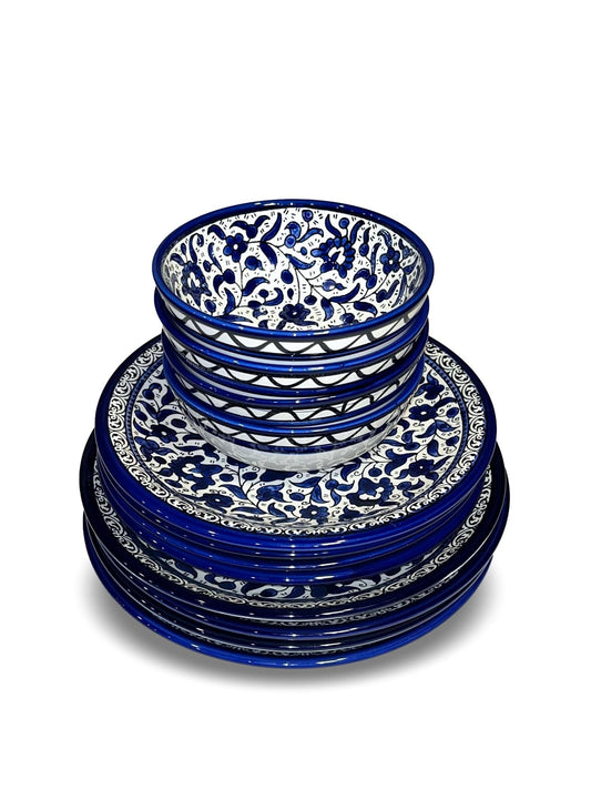 Dinner Plates Set - Blue