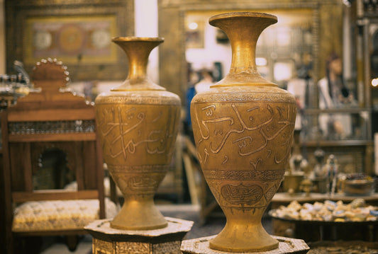Pair of Ottoman Vases