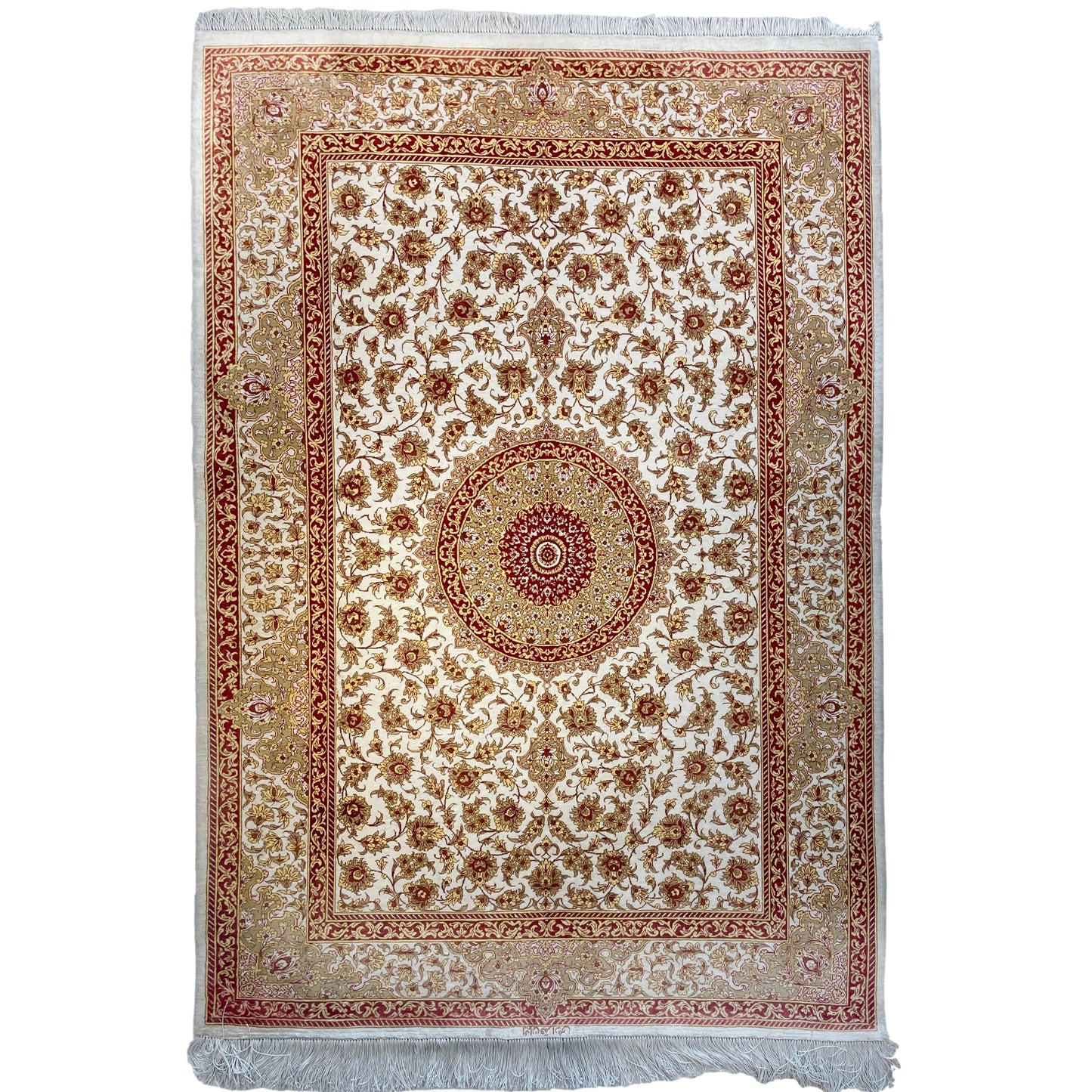 Persain Qum Rug | Silk | 190 x 130 cm