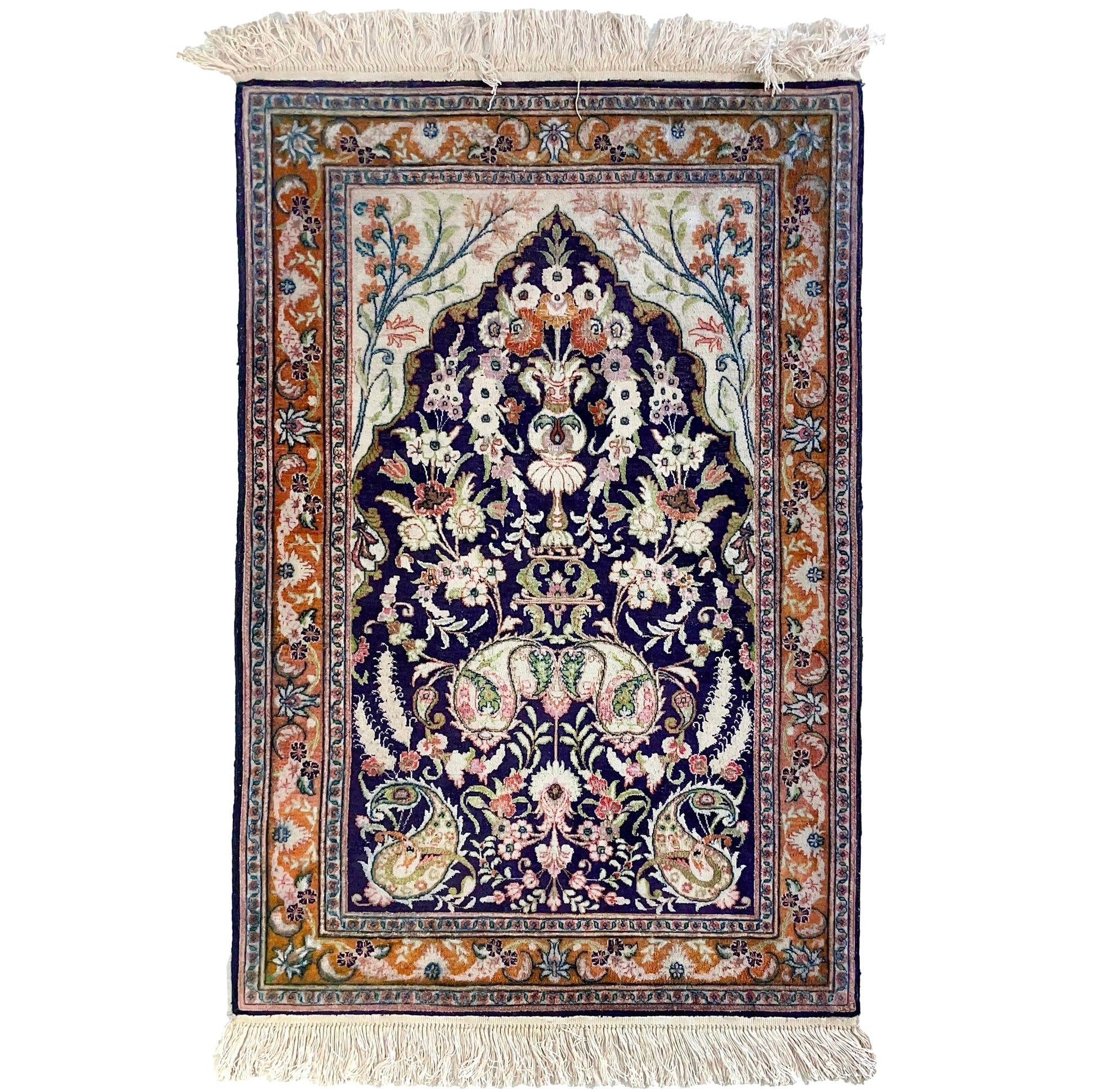 Persian Qum Rug | Silk | 120 x 77 cm