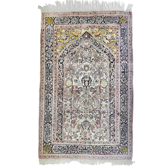 Turkish Hereke Rug | Silk | 165 x 105 cm